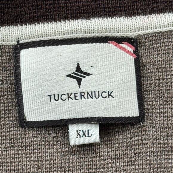 Tuckernuck Lauren Cardigan Sweater Wool Brown Oversized‎ Size XXL - Picture 7 of 9